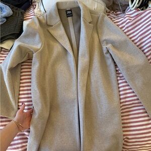 Zara Cream Trench Coat